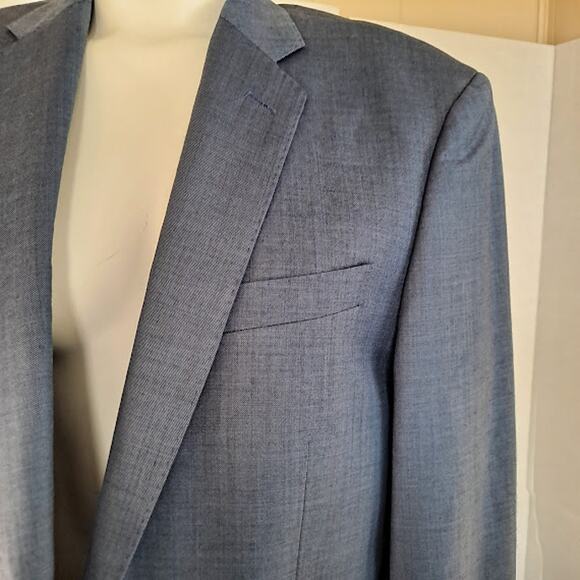 J. Crew Blue Sport Coat Blazer - Picture 2 of 14